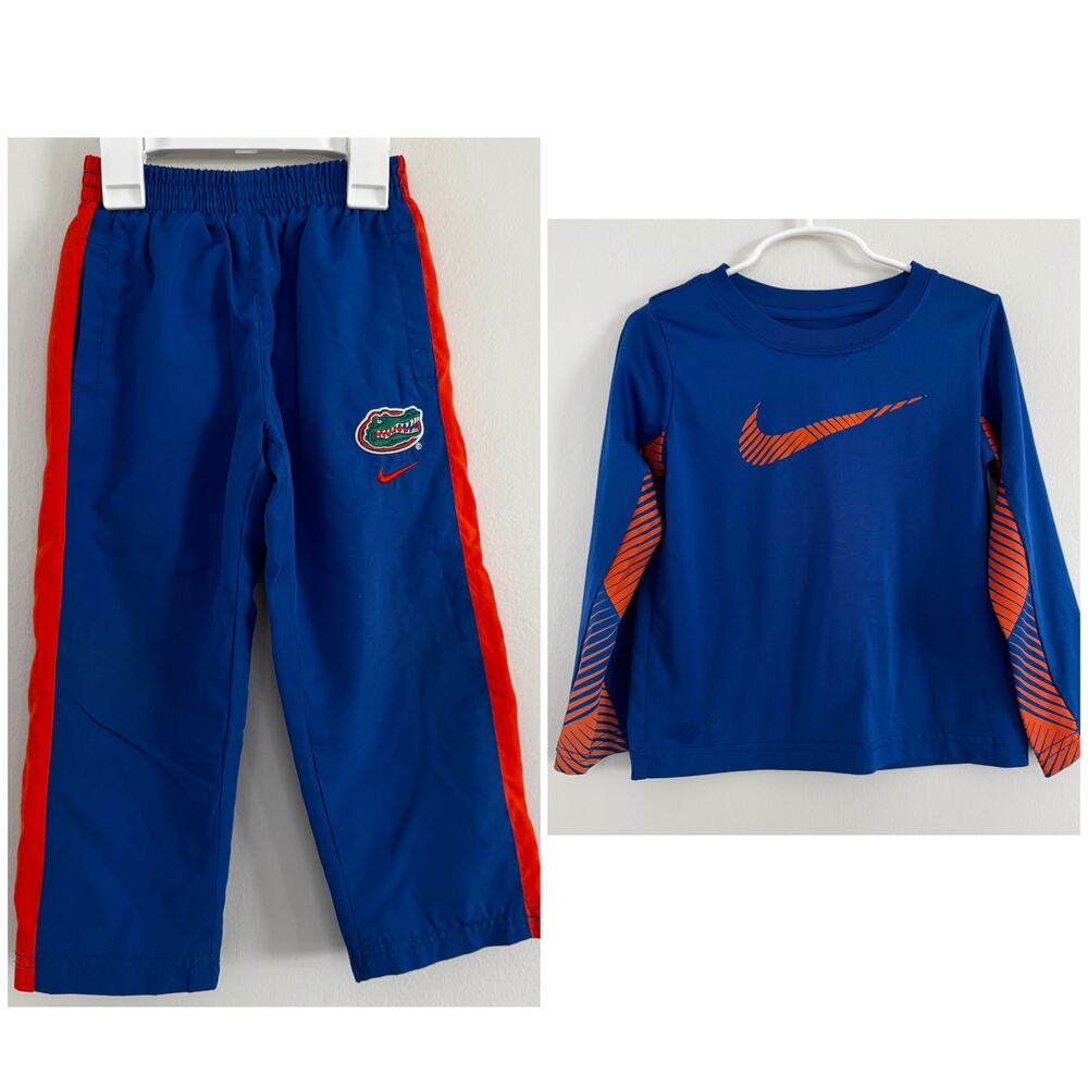 University of Florida Gators Nike Windpants and Dri-Fit Top Bundle
